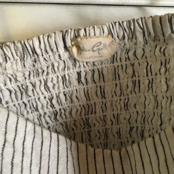 John Galt Striped Cropped Tank - Picture 2 of 2